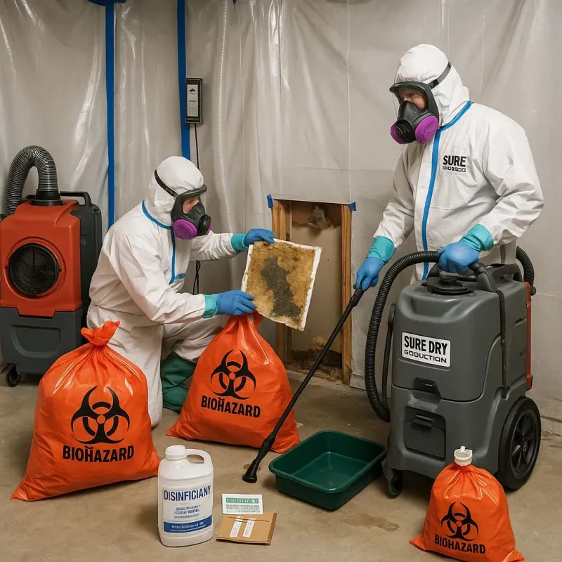 Contaminated Water Handling Protocols process in Fowler, CA